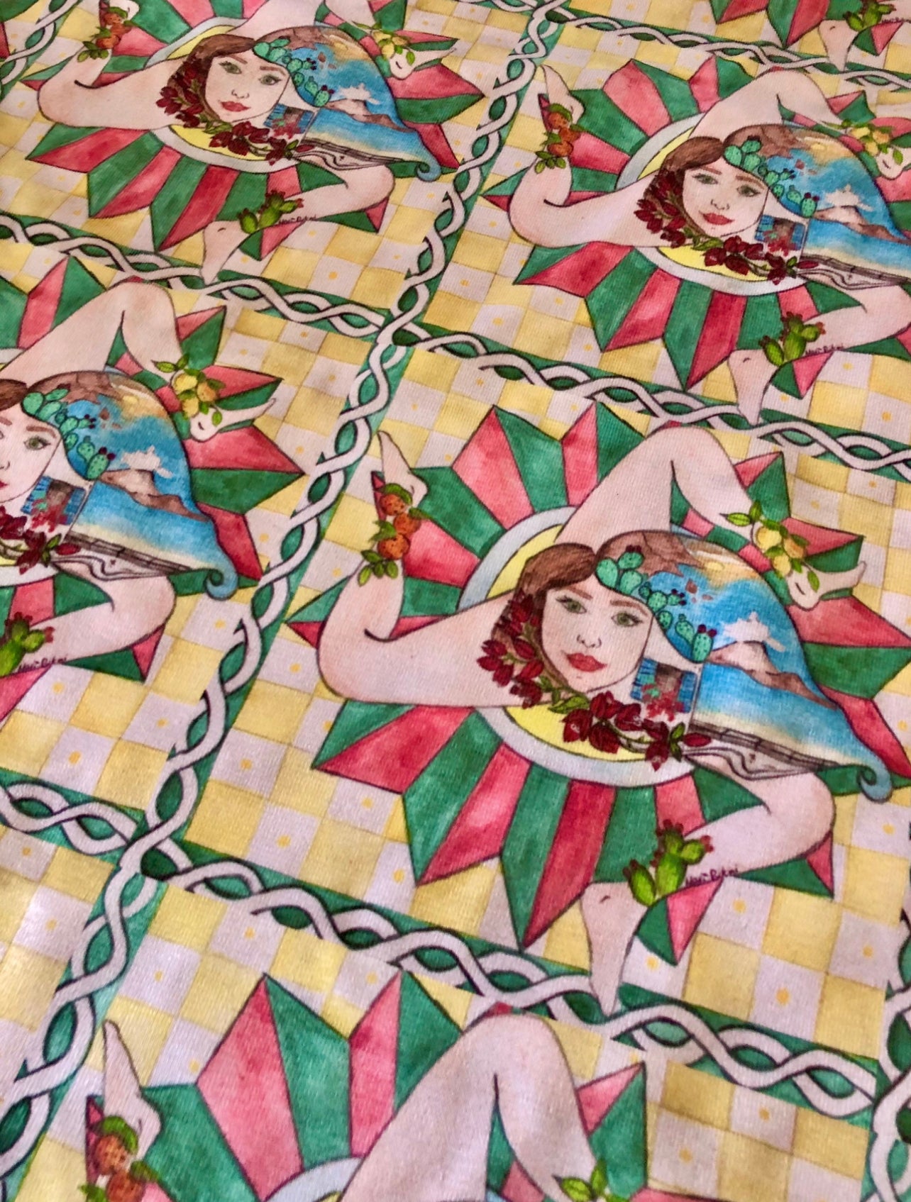 Saline - beach towel