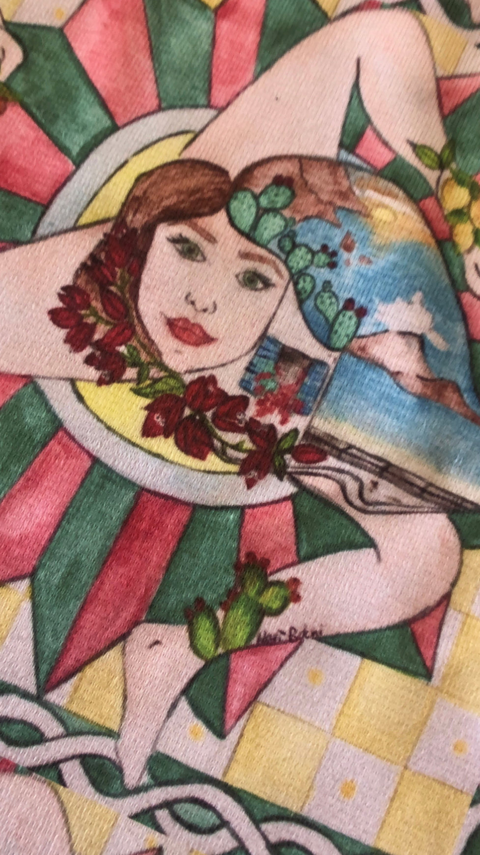 Saline - beach towel