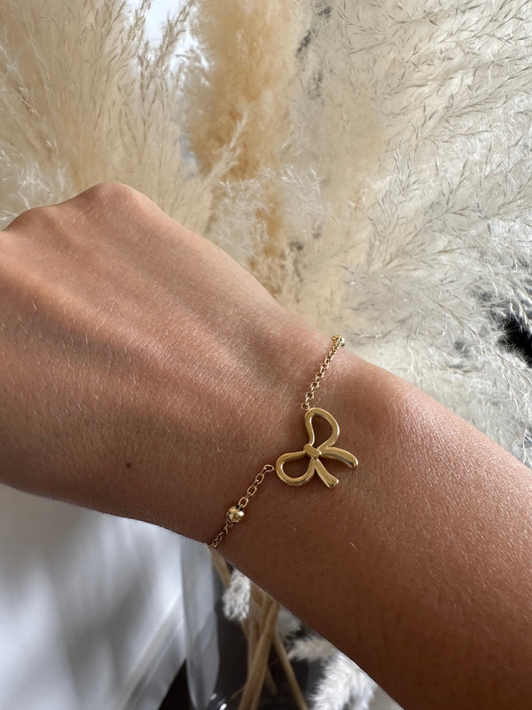 Beacciale mini bow gold