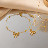 Beacciale mini bow gold