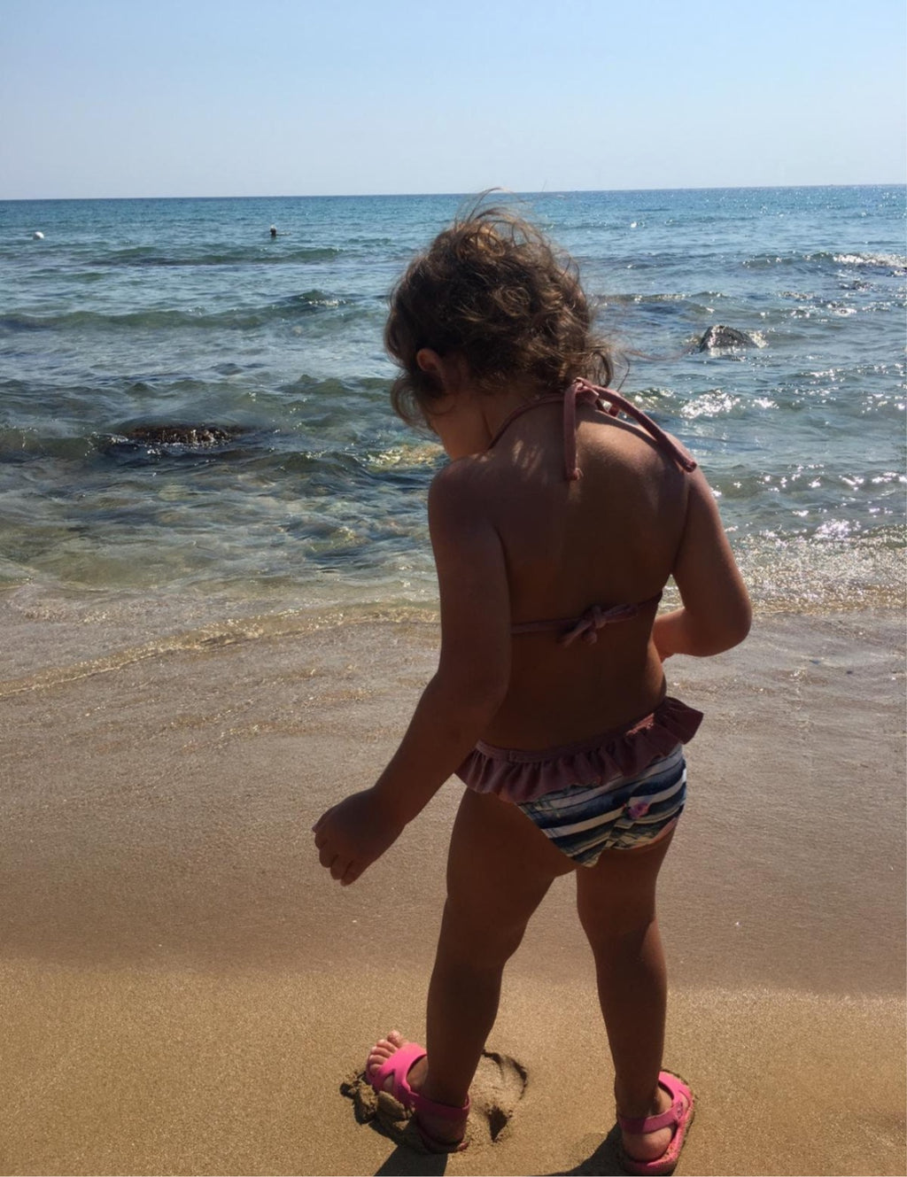Serene little girl
